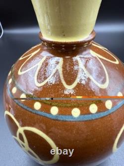 Set of 4 Studio Art Pottery Vases with Lids Wheel-Thrown Handcrafted