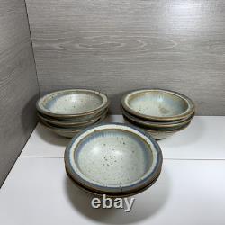 Set of 8 Vintage Chamberlain Pottery Studio Stoneware Bowls 7