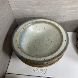 Set of 8 Vintage Chamberlain Pottery Studio Stoneware Bowls 7