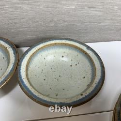 Set of 8 Vintage Chamberlain Pottery Studio Stoneware Bowls 7