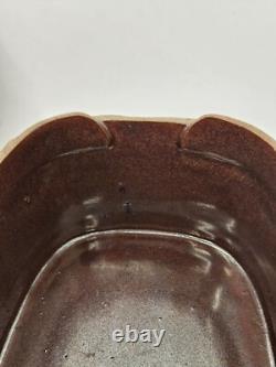 Shino Glaze Lidded Jar, Thumbprint, Signed, Art Pottery, Stunning Design