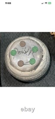 Signed Original Vintage Art Studio Pottery Urn Vase Crackle Raku Glaze (H4)