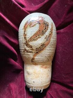 Signed Robert Milnes Vintage Studio Pottery Vase Mid Century