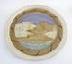 Signed Southwest Mesa Landscape Large 14 Art Studio Stoneware Pottery Plate