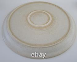 Signed Southwest Mesa Landscape Large 14 Art Studio Stoneware Pottery Plate