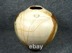 Signed vintage porcelain studio pottery ceramics vase