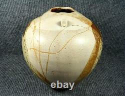 Signed vintage porcelain studio pottery ceramics vase