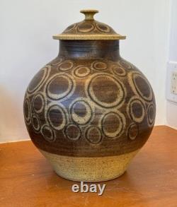 Sinclair Ashley Rising Fawn Tennessee Studio Art Pottery Vessel Vtg Counts Mcm