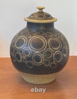Sinclair Ashley Rising Fawn Tennessee Studio Art Pottery Vessel Vtg Counts Mcm