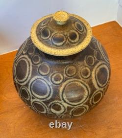 Sinclair Ashley Rising Fawn Tennessee Studio Art Pottery Vessel Vtg Counts Mcm
