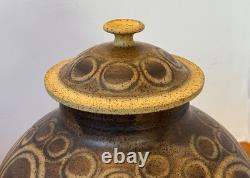 Sinclair Ashley Rising Fawn Tennessee Studio Art Pottery Vessel Vtg Counts Mcm