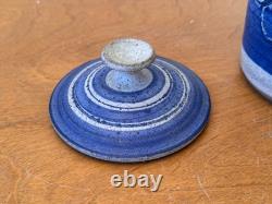 Sinclair Ashley Rising Fawn Tennessee Studio Art Pottery Vessel Vtg Counts Mcm