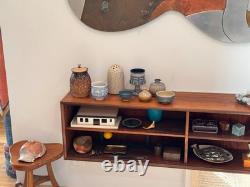 Sinclair Ashley Rising Fawn Tennessee Studio Art Pottery Weed Pot Vessel Vtg Mcm