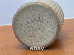 Sinclair Ashley Rising Fawn Tennessee Studio Art Pottery Weed Pot Vessel Vtg Mcm