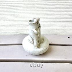 Solveig Cox Rare Mid-Century Figurative Studio Pottery Weed Pot, Vintage 1960s