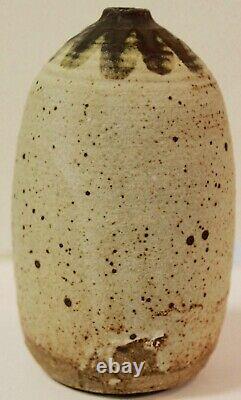 Splendid Vintage MID Century Modern Signed Vase Perfect Studio Pottery