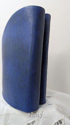 Stairs Steps Sculpture Blue Pottery 1995 People Vintage Studio Art New York