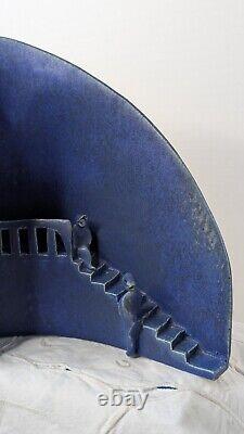 Stairs Steps Sculpture Blue Pottery 1995 People Vintage Studio Art New York