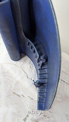 Stairs Steps Sculpture Blue Pottery 1995 People Vintage Studio Art New York