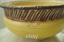 Stephen POLCHERT Vintage Studio Pottery DECORATED BOWL MCM Natzler/Grotell Era