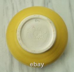 Stephen POLCHERT Vintage Studio Pottery DECORATED BOWL MCM Natzler/Grotell Era