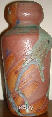 Studio A Pottery Vase Vintage Old Art
