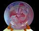 Studio Art Pottery Artist Signed Flambe Glaze Vintage 11 3/8 Wall Hanging Bowl