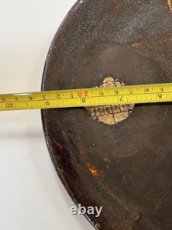 Studio Art Pottery Charger MCM Abstract Geometric Plate By Ham 1957 Vintage 9