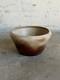 Studio Ceramic Light Brown Gradient Bowl 1960s Mid-Century Modern