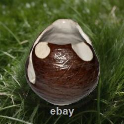 Studio Ceramic Vase Signed Midcentury abstract Case vintage pottery