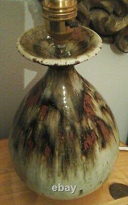 Studio Pottery Lamp Barbara Cass Arden Vintage