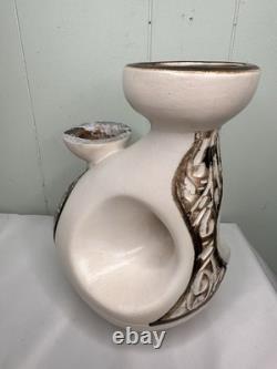 Studio Pottery Pitcher Vase 10x7