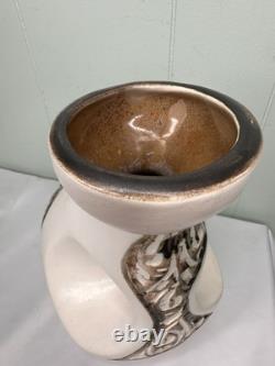 Studio Pottery Pitcher Vase 10x7