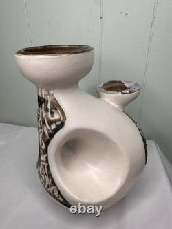 Studio Pottery Pitcher Vase 10x7