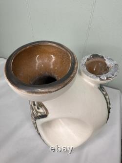 Studio Pottery Pitcher Vase 10x7