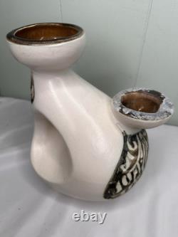 Studio Pottery Pitcher Vase 10x7