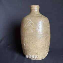 Studio Pottery Stoneware Bottle Vase Japanese vintage antique original