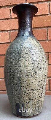 Studio Pottery Stoneware Vase Peg Tootelian Modern Mid Century Hand Crafted 13