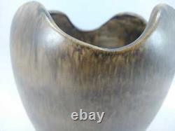 Studio Pottery vase signed Goren Loneberg Keramik Sweden 1970