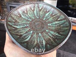 Stunning Rare Vintage Danish Studio Pottery Kai Klinge Bowl