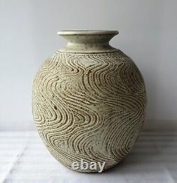 Superb Vintage David LaPierre Studio Art Pottery Vase SIGNED