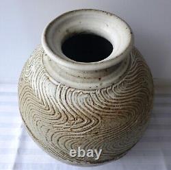 Superb Vintage David LaPierre Studio Art Pottery Vase SIGNED
