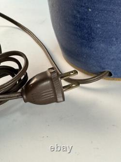 Superb Vintage Studio Pottery Table Lamp Mid Century Modern MAYHER Stoneware