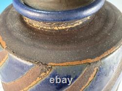 Superb Vintage Studio Pottery Table Lamp Mid Century Modern MAYHER Stoneware