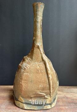 TOMAS COLLINS studio ceramic vase 15 tall. Signed 2001