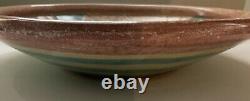 TS Post Pottery Serving, Centerpiece Bowl 12 Inches Vintage 1989