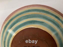 TS Post Pottery Serving, Centerpiece Bowl 12 Inches Vintage 1989