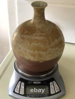 Treimane Val David Studio Pottery Vase Signed Quebec Vintage