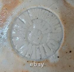 Two Vintage JANET ROTHWOMAN 1960's Studio Art Pottery Plates Abstract