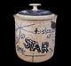 VINTAGE CHARLES COUNTS MID-CENTURY MODERN RISING FAWN STUDIO POTTERY JAR With POEM